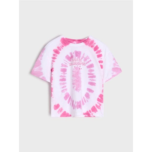 Sinsay - Koszulka tie dye - wielobarwny ze sklepu Sinsay w kategorii Bluzki dziewczęce - zdjęcie 179119849