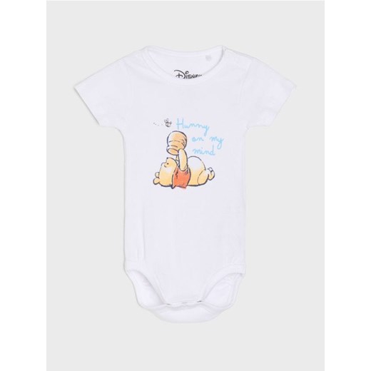 Sinsay - Body Winnie The Pooh - biały - id: 881DF-00X - marki Sinsay - 179119998 Sinsay - Body Winnie The Pooh - biały ze sklepu Sinsay w kategorii Body niemowlęce - zdjęcie 179119998