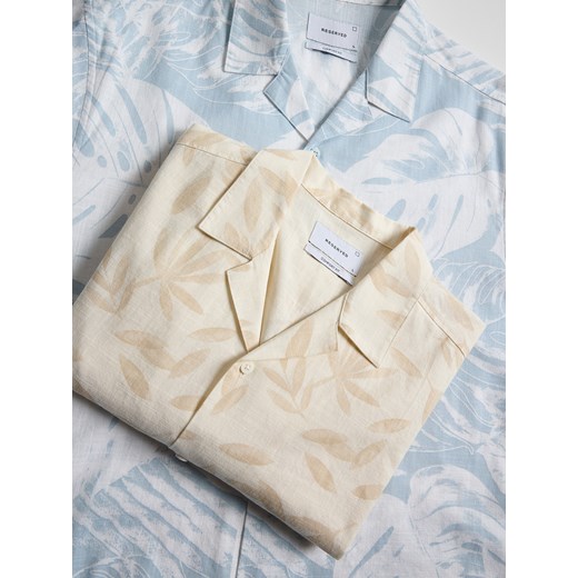 Koszula męska Reserved z krótkim rękawem casualowa 