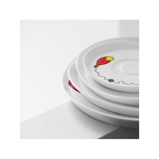 BergHOFF Talerze (2 szt.) w kolorze białym ze wzorem - Ø 22 cm Berghoff onesize Limango Polska okazyjna cena