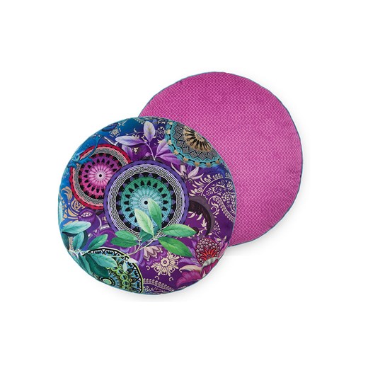 Hip Poduszka "Axelle" w kolorze fioletowym ze wzorem - id: 13015030 - marki Hip - 179121369 Hip Poduszka "Axelle" w kolorze fioletowym ze wzorem ze sklepu Limango Polska w kategorii Poduszki dekoracyjne - zdjęcie 179121369