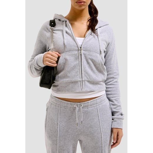 JUICY COUTURE Szara damska bluza Madison Hoodie, Rozmiar S ze sklepu outfit.pl w kategorii Bluzy damskie - zdjęcie 179124298
