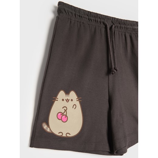Sinsay - Szorty Pusheen the Cat - szary Sinsay 152 Sinsay