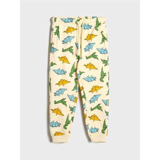 Sinsay - Spodnie dresowe - kremowy ze sklepu Sinsay w kategorii Spodnie dziewczęce - zdjęcie 179127137