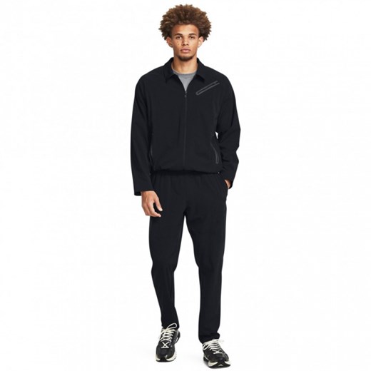 Męskie spodnie treningowe Under Armour UA Unstoppable Airvent Taper - czarne ze sklepu Sportstylestory.com w kategorii Spodnie męskie - zdjęcie 179127457