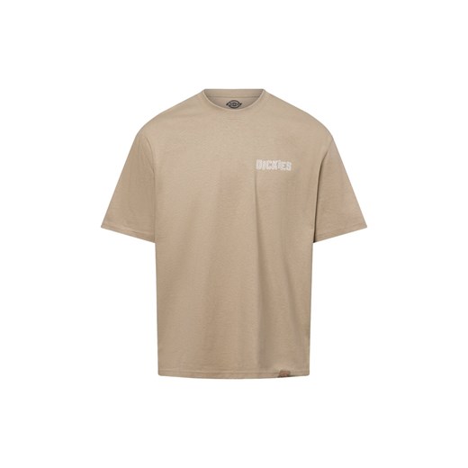 Dickies Koszulka męska - Bricklane Mężczyźni Bawełna beżowy jednolity ze sklepu vangraaf w kategorii T-shirty męskie - zdjęcie 179128315