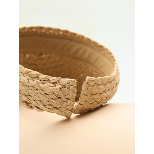 Sinsay - Daszek pleciony - beżowy Sinsay One Size Sinsay