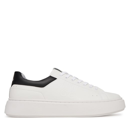Sneakersy HUGO 50543867 Biały ze sklepu eobuwie.pl w kategorii Buty sportowe męskie - zdjęcie 179130077