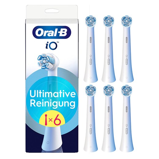 Oral-B Wymienne końcówki (6 szt.) &quot;iO Ultimative Reinigung&quot; w kolorze białym ze sklepu Limango Polska w kategorii Szczoteczki do zębów - zdjęcie 179130697