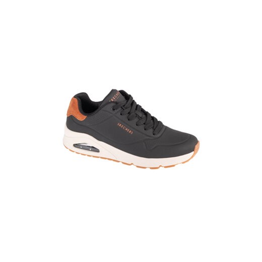 Skechers Sneakersy Uno - Suited On Air 183004/BLK Czarny ze sklepu MODIVO w kategorii Buty sportowe męskie - zdjęcie 179130937