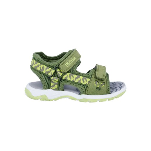 Richter Shoes Sandały &quot;Leon&quot; w kolorze zielonym ze sklepu Limango Polska w kategorii Sandały dziecięce - zdjęcie 179132849