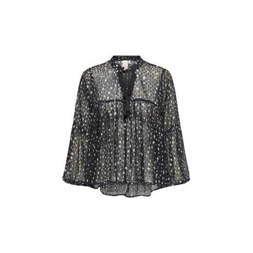 ONLY Bluzka Aida 15283695 Czarny Loose Fit ze sklepu MODIVO w kategorii Bluzki damskie - zdjęcie 179134986