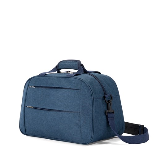 Granatowa torba podróżna  40x25x20 cm ze sklepu Słoń Torbalski w kategorii Torby podróżne - zdjęcie 179137375