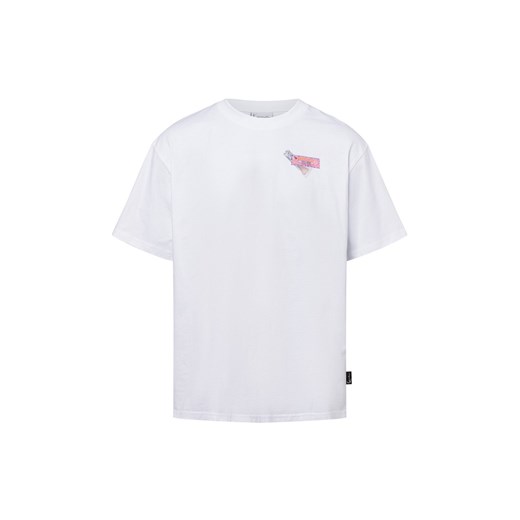 Karl Kani Koszulka męska Mężczyźni Bawełna biały jednolity ze sklepu vangraaf w kategorii T-shirty męskie - zdjęcie 179137439