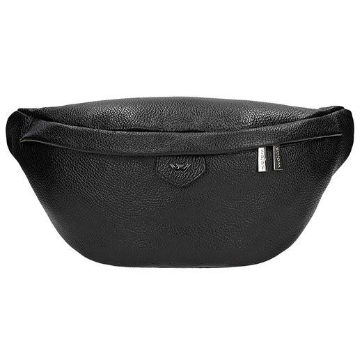 Wojas Duża Czarna Nerka Damska Ze Skóry Licowej ze sklepu Wojas w kategorii Nerki - zdjęcie 179137929