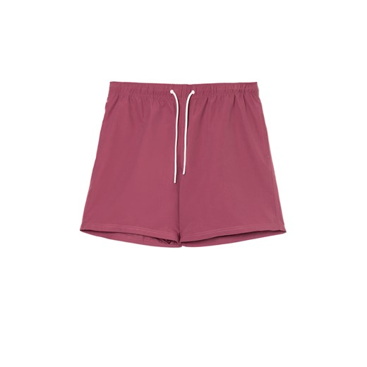 Cropp - Gładkie szorty kąpielowe basic - fioletowy ze sklepu Cropp w kategorii Kąpielówki - zdjęcie 179138287