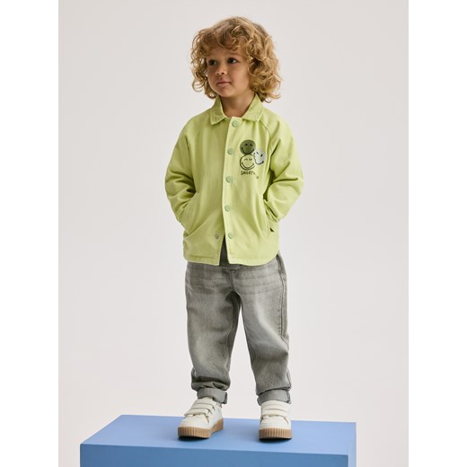 Reserved - Kurtka SmileyWorld® - jasnozielony ze sklepu Reserved w kategorii Kurtki chłopięce - zdjęcie 179139356