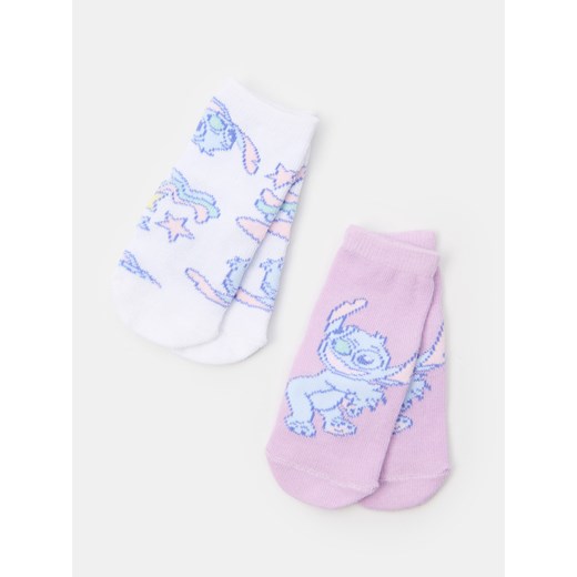 Sinsay - Skarpetki 2 pack Stitch - wielobarwny Sinsay 0/14 Sinsay