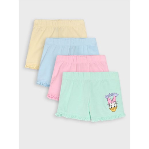 Sinsay - Szorty 4 pack Disney - różowy - id: 519EJ-03X - marki Sinsay - 179142336 Sinsay - Szorty 4 pack Disney - różowy ze sklepu Sinsay w kategorii Spodenki dziewczęce - zdjęcie 179142336