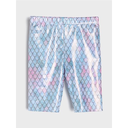 Sinsay - Krótkie legginsy z połyskiem - wielobarwny Sinsay 116 Sinsay