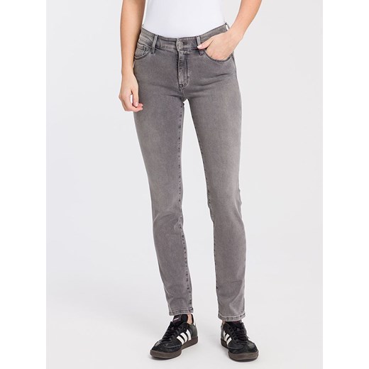 Cross Jeans Dżinsy - Slim fit - w kolorze szarym ze sklepu Limango Polska w kategorii Jeansy damskie - zdjęcie 179145425