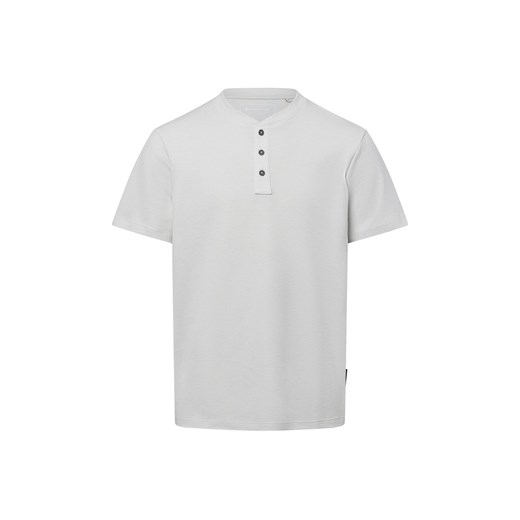 Tom Tailor Denim Koszulka męska Mężczyźni Bawełna jasny szary jednolity ze sklepu vangraaf w kategorii T-shirty męskie - zdjęcie 179146855