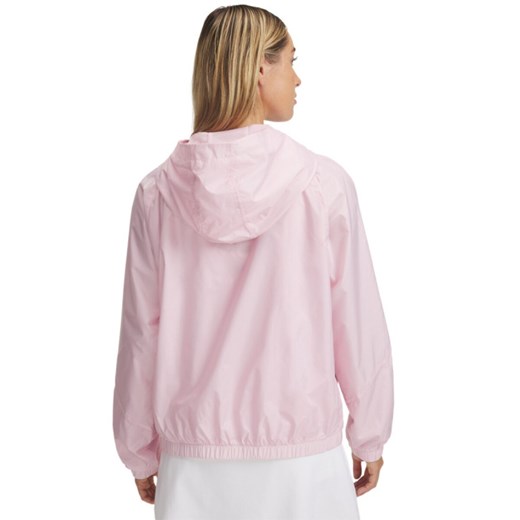 Damska kurtka treningowa Under Armour UA Rival Sport Windbreaker Jkt - różowa ze sklepu Sportstylestory.com w kategorii Kurtki damskie - zdjęcie 179147395