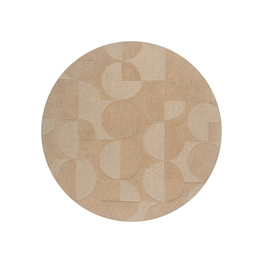 Flair Rugs Wełniany dywan w kolorze beżowym ze sklepu Limango Polska w kategorii Dywany - zdjęcie 179152125