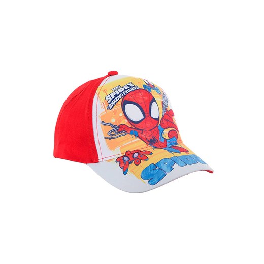 Spidey and his amazing friends Czapka &quot;Spidey&quot; w kolorze czerwonym ze sklepu Limango Polska w kategorii Czapki dziecięce - zdjęcie 179152467