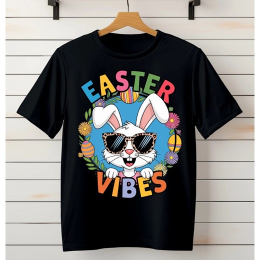 Koszulka na Wielkanoc ! Easter Vibes ze sklepu Time For Fashion w kategorii Bluzki damskie - zdjęcie 179153319