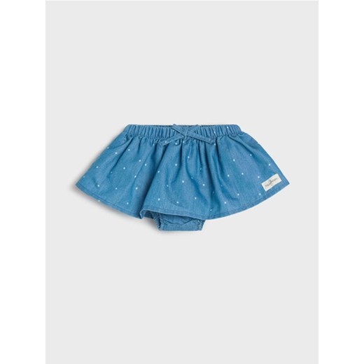 Sinsay - Spódnico-spodenki z lekkiego jeansu - niebieski ze sklepu Sinsay w kategorii Spodenki dziewczęce - zdjęcie 179153588