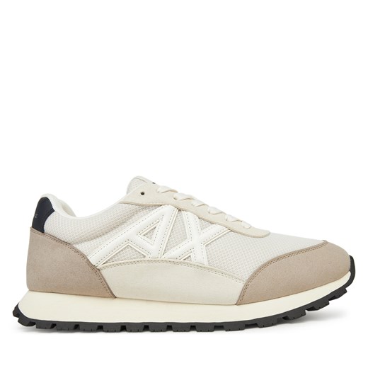 Sneakersy Armani Exchange XUX263 XV942 U660 Beżowy ze sklepu eobuwie.pl w kategorii Buty sportowe męskie - zdjęcie 179154018