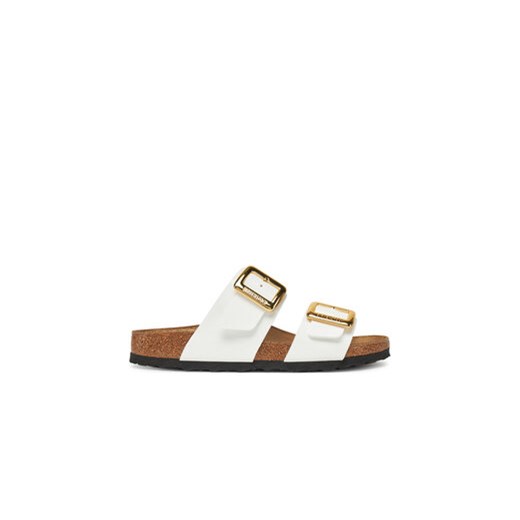 Birkenstock Klapki Sydney Cushion Buckle 1029438 Biały ze sklepu MODIVO w kategorii Klapki damskie - zdjęcie 179154496
