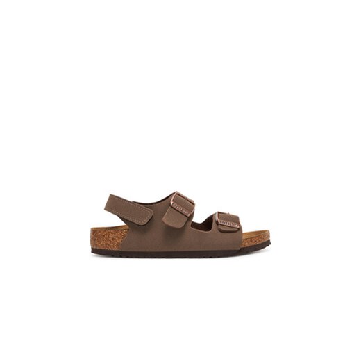 Birkenstock Sandały Milano As Kids 1029474 S Brązowy ze sklepu MODIVO w kategorii Sandały dziecięce - zdjęcie 179156087