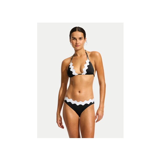 Seafolly Góra od bikini 31437-717 Czarny ze sklepu MODIVO w kategorii Stroje kąpielowe - zdjęcie 179156358