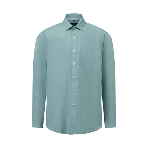 Andrew James Męska koszula biznesowa Mężczyźni Regular Fit Bawełna trzcinowy wzorzysty ze sklepu vangraaf w kategorii Koszule męskie - zdjęcie 179157939