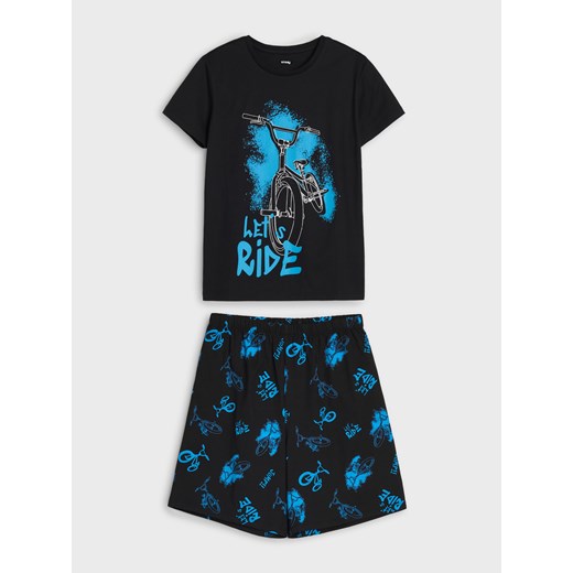 Sinsay - Piżama dwuczęściowa - czarny Sinsay 164 Sinsay