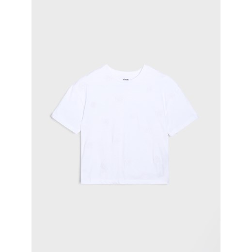 Sinsay - Koszulka - biały Sinsay 164 Sinsay