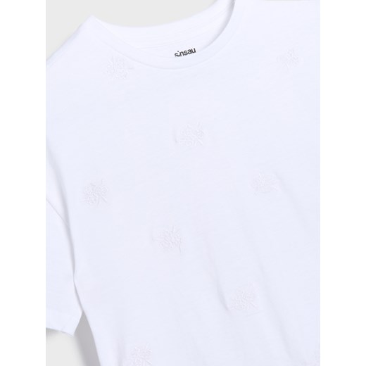 Sinsay - Koszulka - biały Sinsay 158 Sinsay