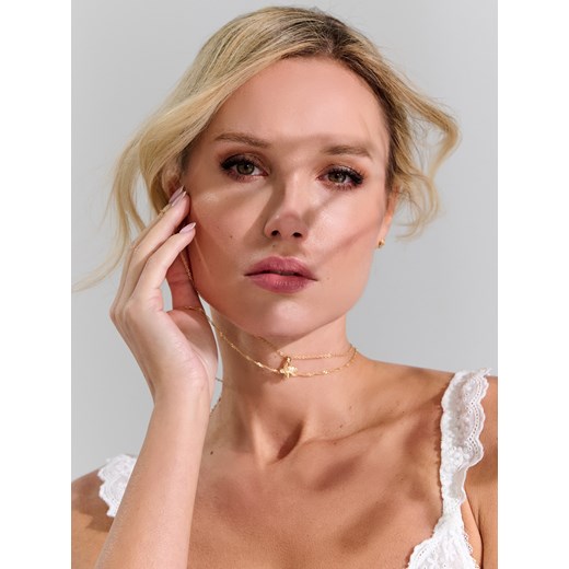 Sinsay - Naszyjnik 2 pack - złoty Sinsay One Size Sinsay