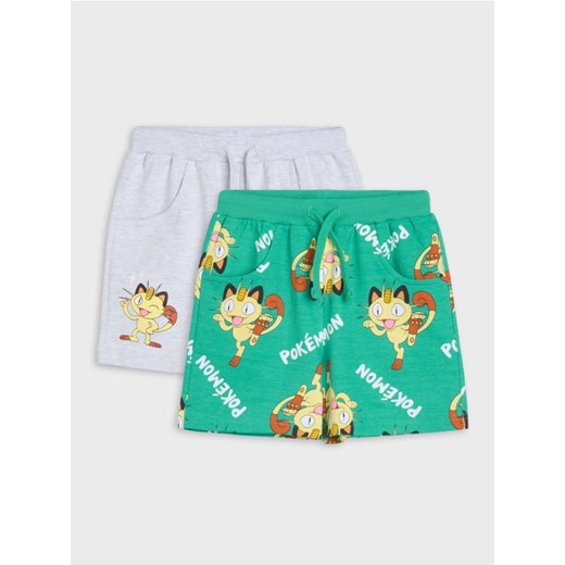 Sinsay - Szorty 2 pack Pokémon - wielobarwny ze sklepu Sinsay w kategorii Spodenki chłopięce - zdjęcie 179161638