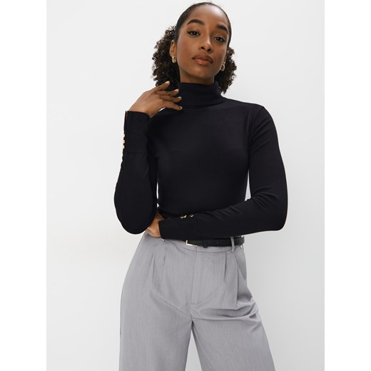 Mohito - Czarny golf - czarny Mohito M promocyjna cena Mohito