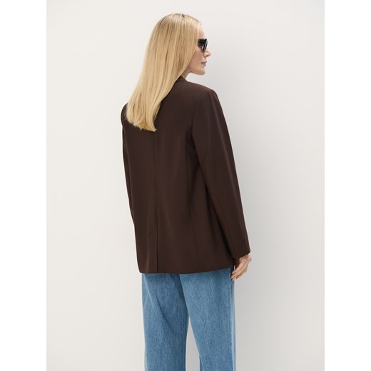 Mohito - Brązowa marynarka - ciemno brązowy Mohito 34 Mohito