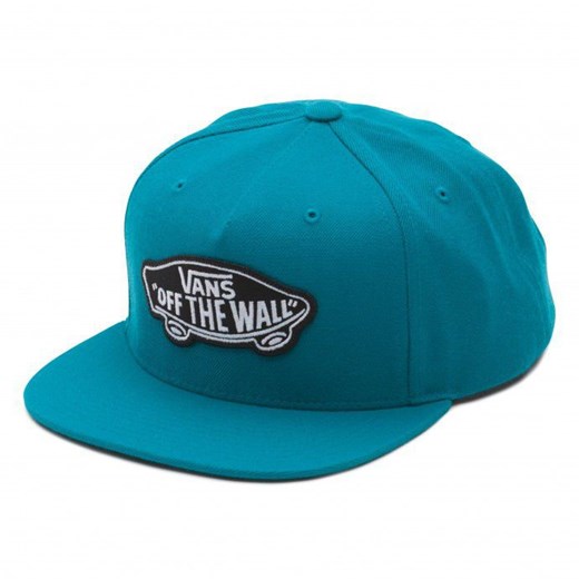 Czapka Vans  CLASSIC PATCH SNAP miniramp-pl turkusowy 