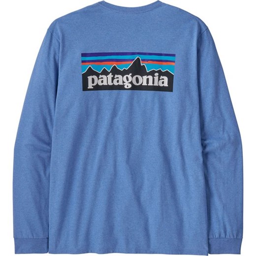 Longsleeve męski P-6 Logo Responsibili Tee Patagonia ze sklepu SPORT-SHOP.pl w kategorii T-shirty męskie - zdjęcie 179165018