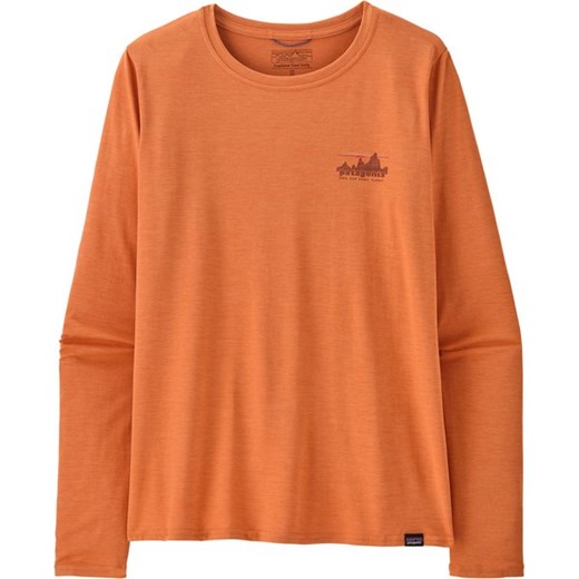 Longsleeve damski Cap Cool Daily Graphic Patagonia ze sklepu SPORT-SHOP.pl w kategorii Bluzki damskie - zdjęcie 179165047