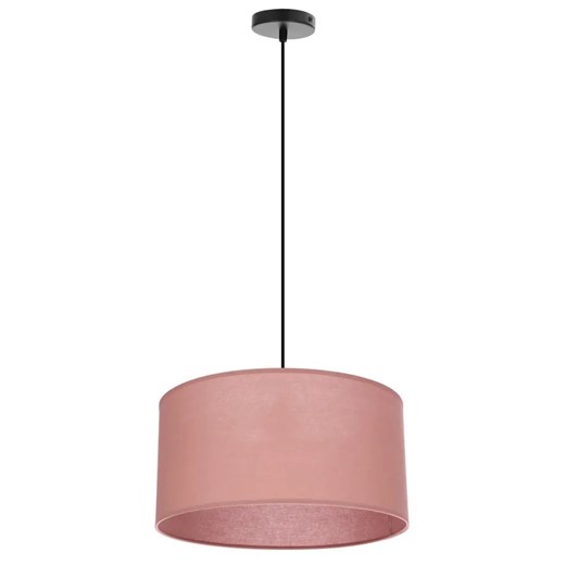 Wrzosowa lampa wisząca z abażurem - S6-F56 ze sklepu Edinos.pl w kategorii Lampy wiszące - zdjęcie 179165436