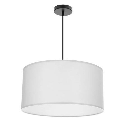 Szara wisząca lampa abażurowa - 8X M097 Denoli ze sklepu Edinos.pl w kategorii Lampy wiszące - zdjęcie 179165439