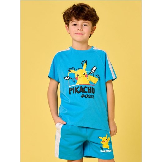Sinsay - Szorty Pokémon - niebieski ze sklepu Sinsay w kategorii T-shirty chłopięce - zdjęcie 179167127