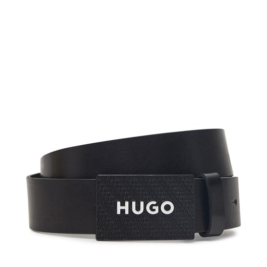 Pasek Męski HUGO 50536879 Czarny 1one size eobuwie.pl